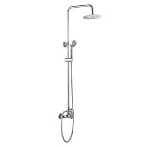 Barra baño pacific monomando rociador redondo